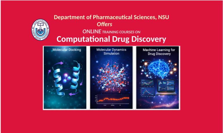 NSU Training Courses on molecular docking dynamics simulations and machine learning